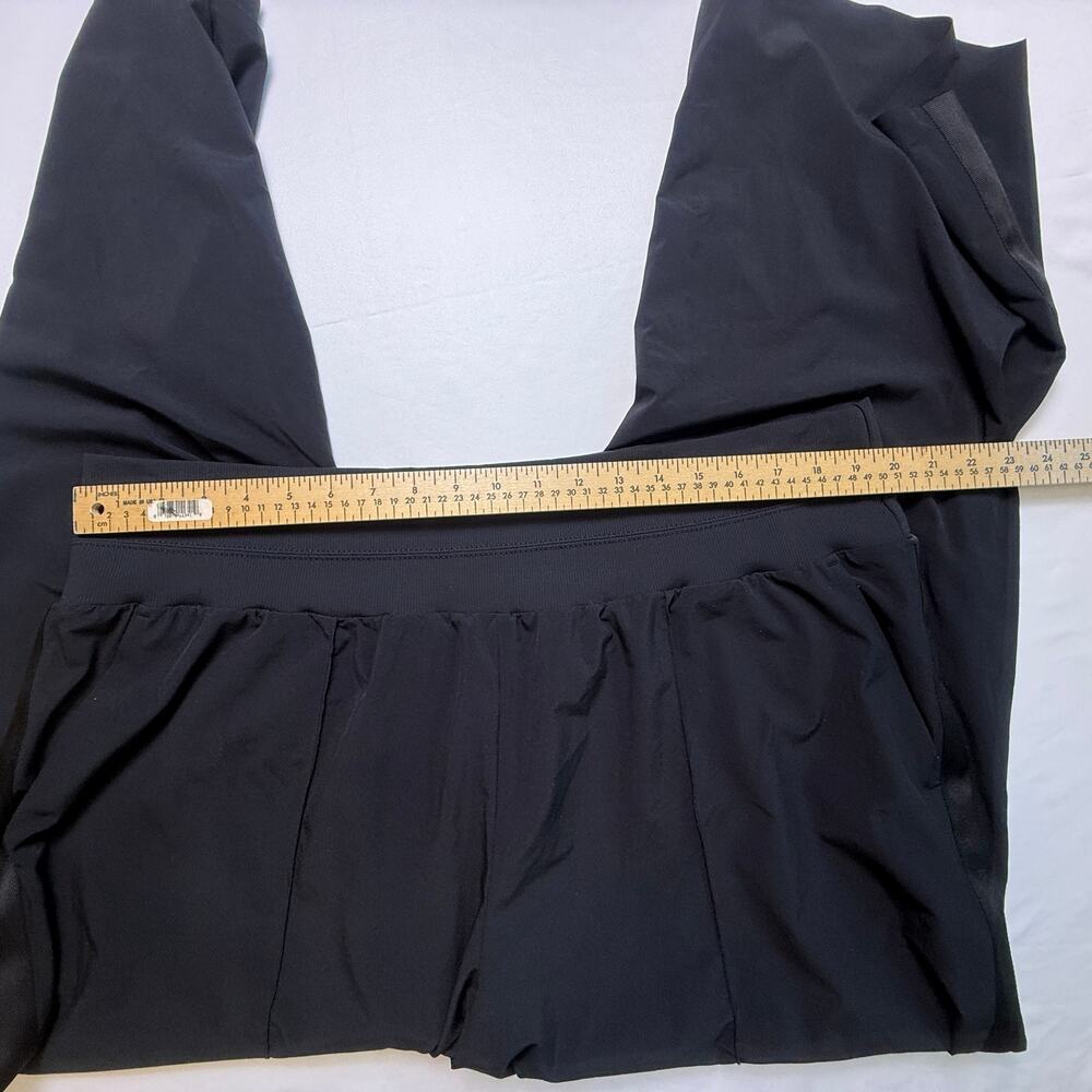 Athleta Nolita Wide Leg Black Pants Size 20 Featherweight Stretch Comfort - Picture 8 of 15